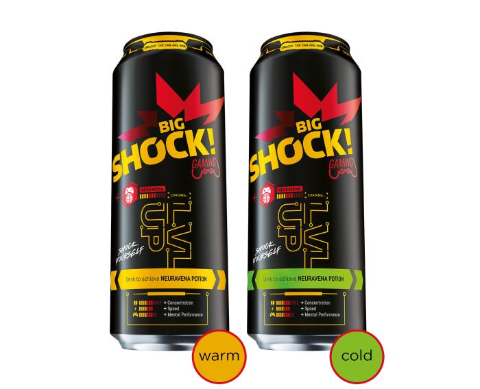 New Big Shock! gaming can boasts colour-to-colour thermo effect